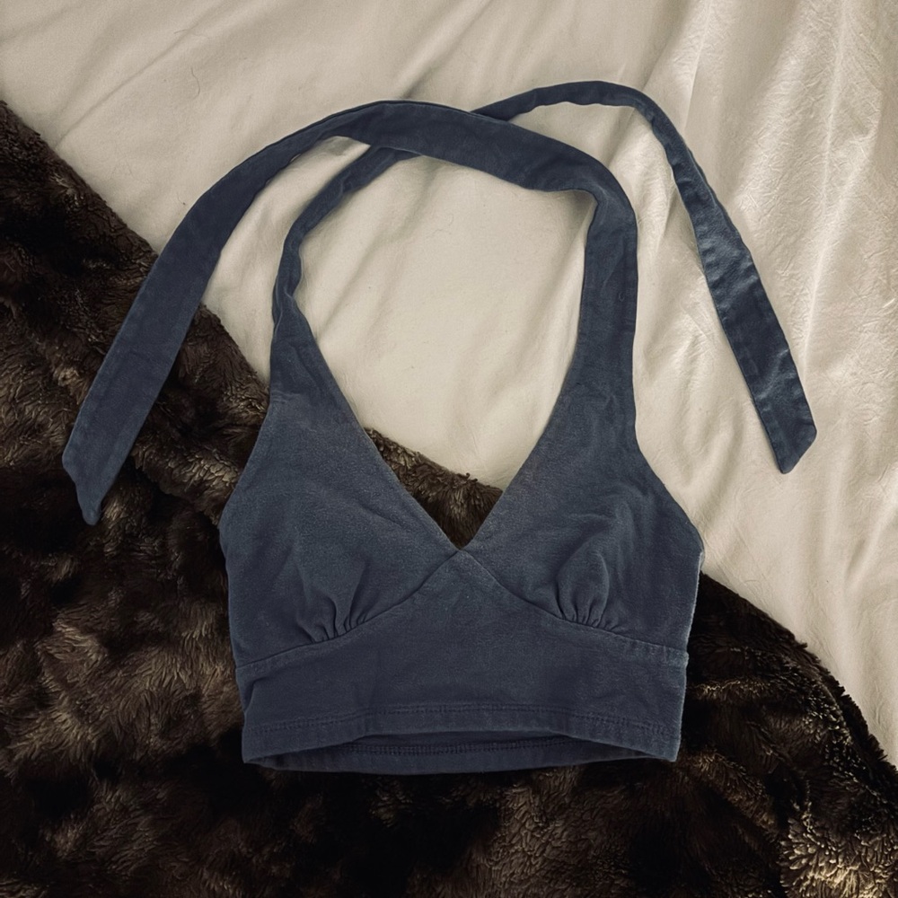 Tilly's Navy Halter Top